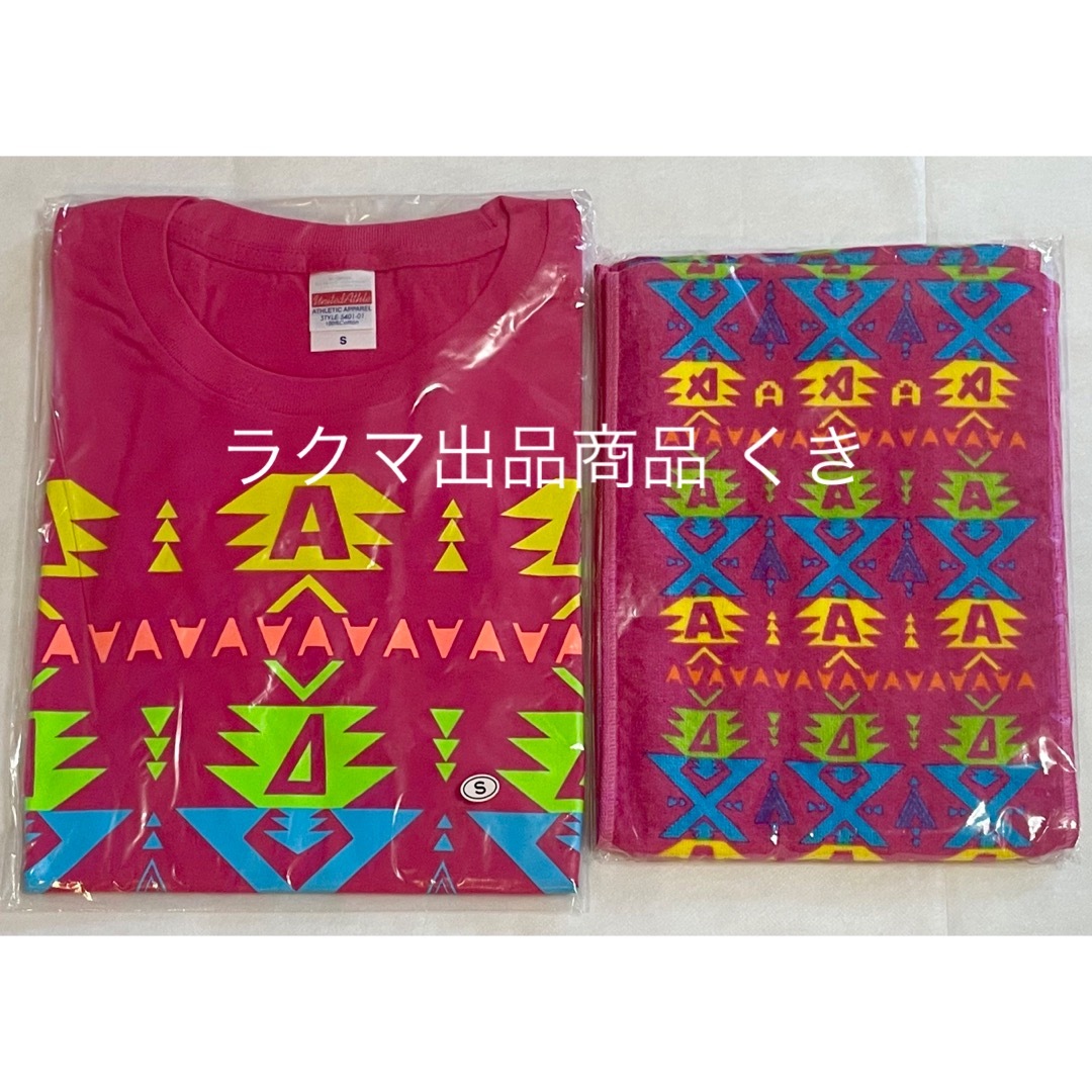 AAA a-nation 2011 Tシャツ マフラータオル ピンク Nissy | フリマアプリ ラクマ