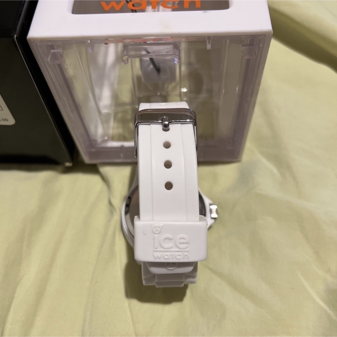 ice watch - ice watch アイスウォッチ 腕時計 White 専用箱付 電池