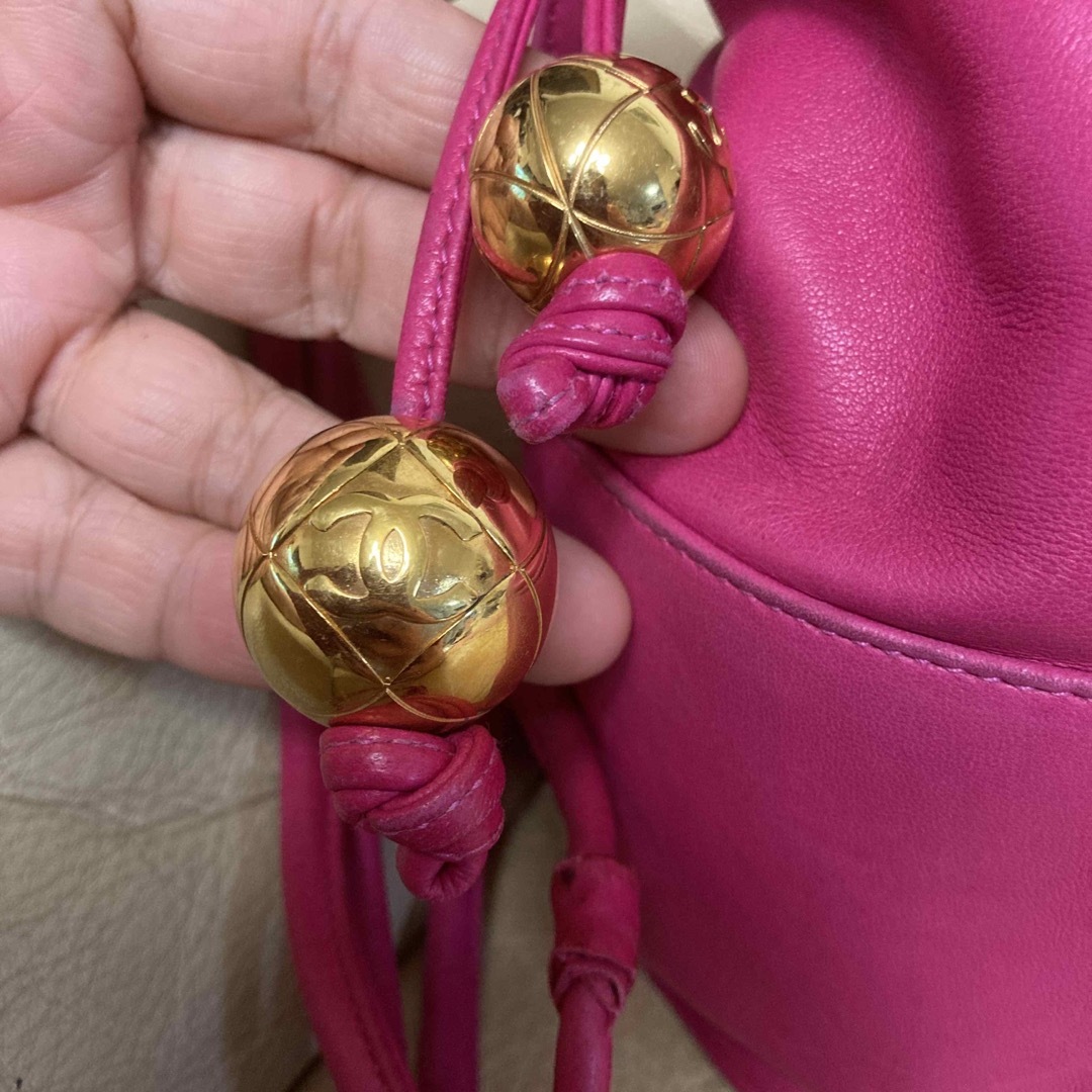 CHANEL - ヴィンテージ CHANEL 巾着バッグの通販 by スーパー CHANEL - ヴィンテージ CHANEL 巾着バッグの通販 by スーパー