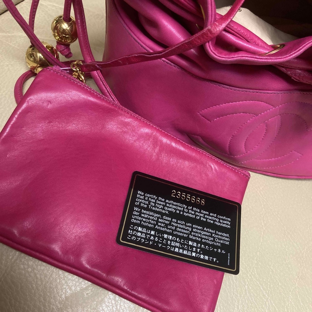 CHANEL - ヴィンテージ CHANEL 巾着バッグの通販 by スーパー CHANEL - ヴィンテージ CHANEL 巾着バッグの通販 by スーパー