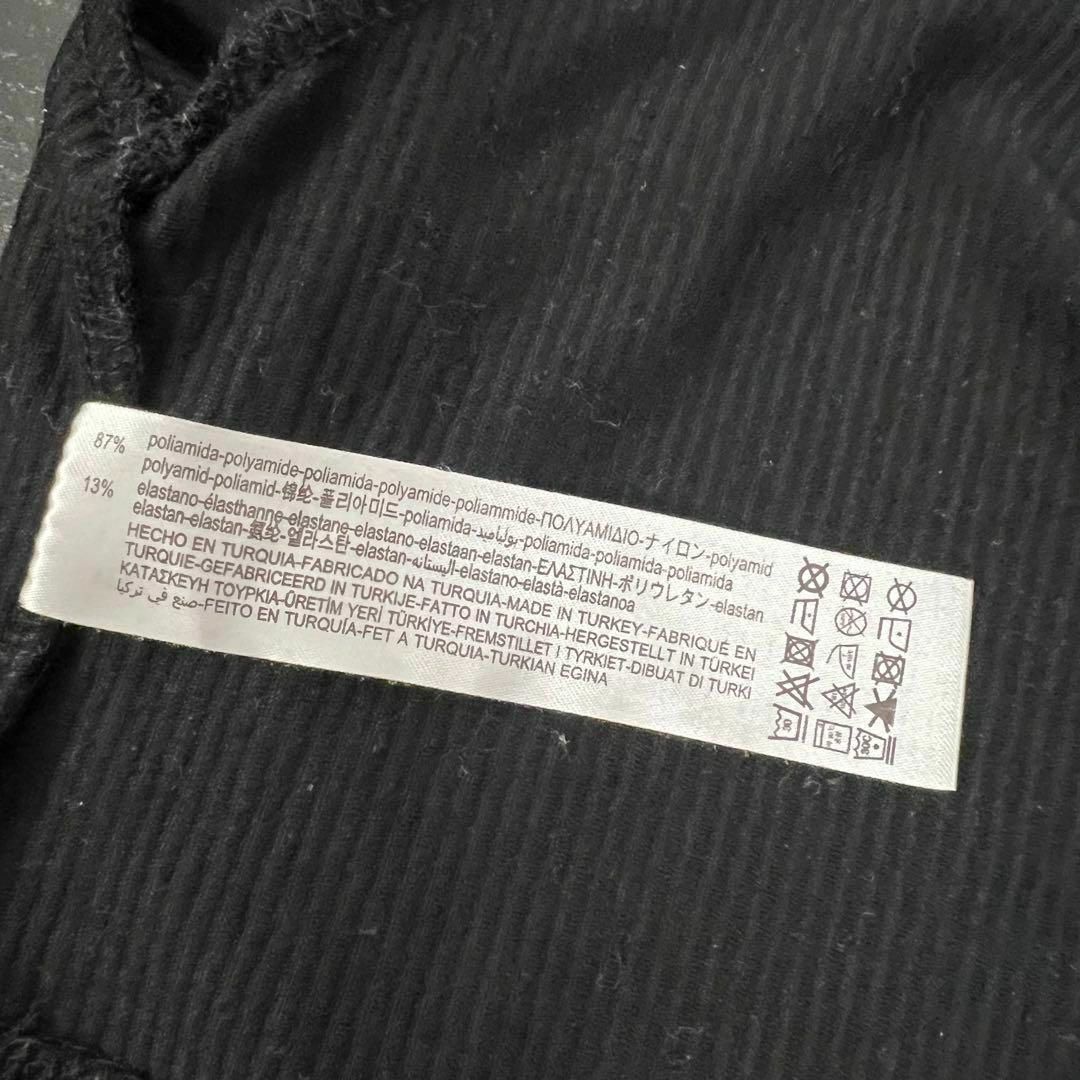 Bershka(ベルシュカ)のBershka ベルシュカ　半袖　サイズS  ブラック　キッズ キッズ/ベビー/マタニティのキッズ服女の子用(90cm~)(Tシャツ/カットソー)の商品写真