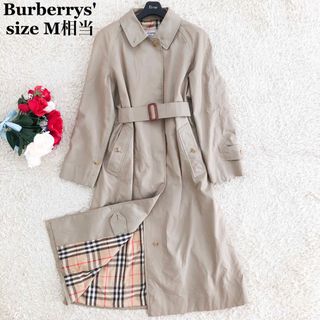 BURBERRY - 美品 バーバリーズ ステンカラーコート ノバチェック