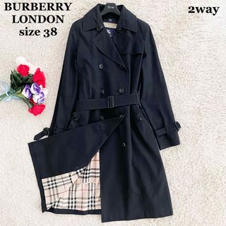 BURBERRY - 美品 バーバリーロンドン トレンチコート マキシ 2way ノバ