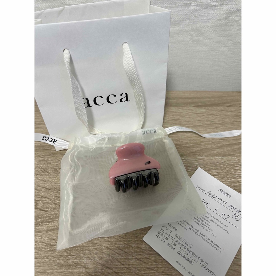 acca ヘアクリップセット