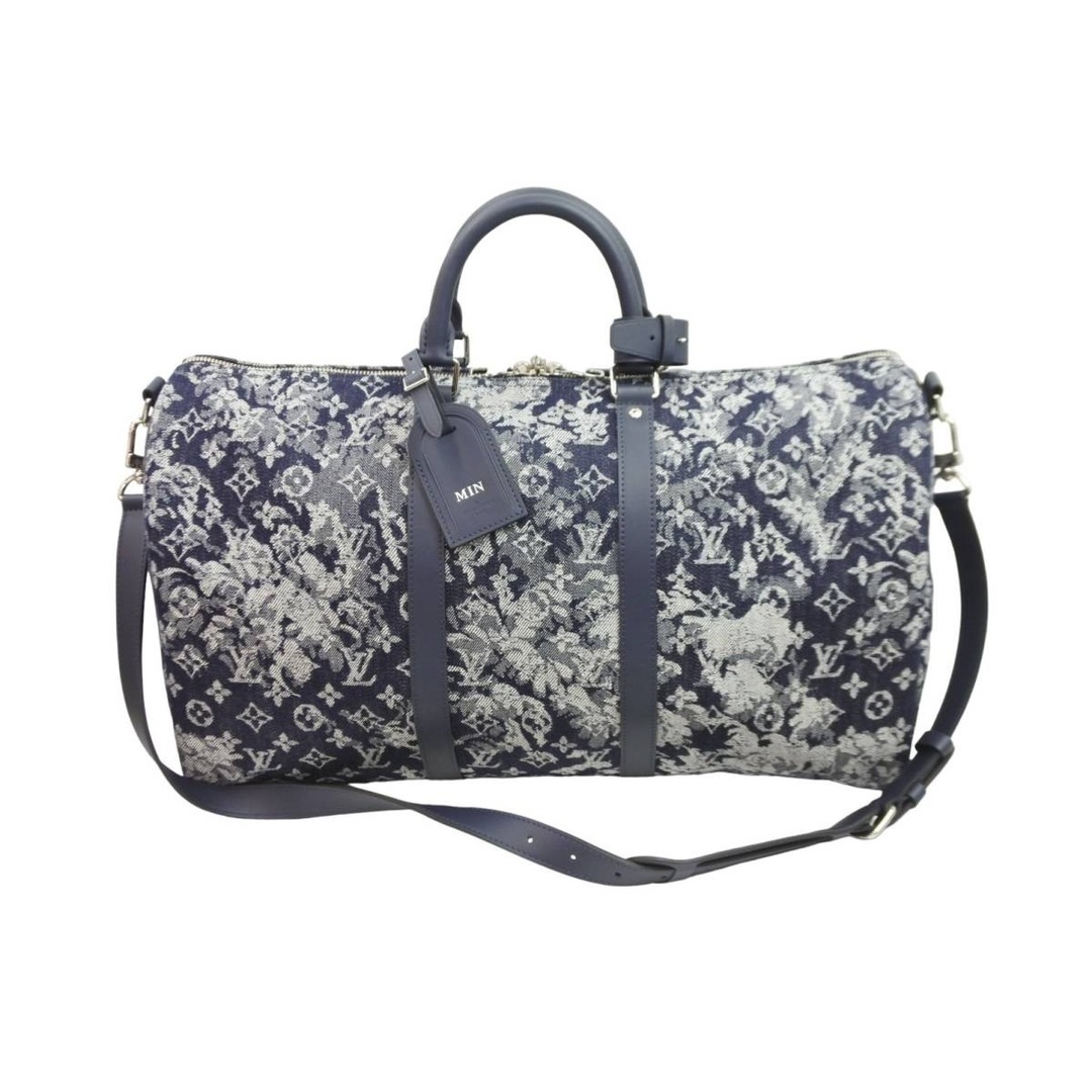 M57285 Louis Vuitton Monogram Tapestry Keepall Bandouliere 50