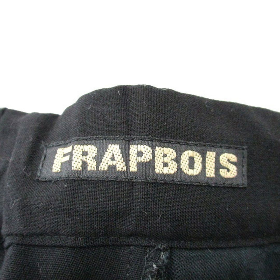 FRAPBOIS(フラボア)のフラボア パンツ テーパード クロップド ギャザー シンプル 2 ブラック 黒 レディースのパンツ(その他)の商品写真