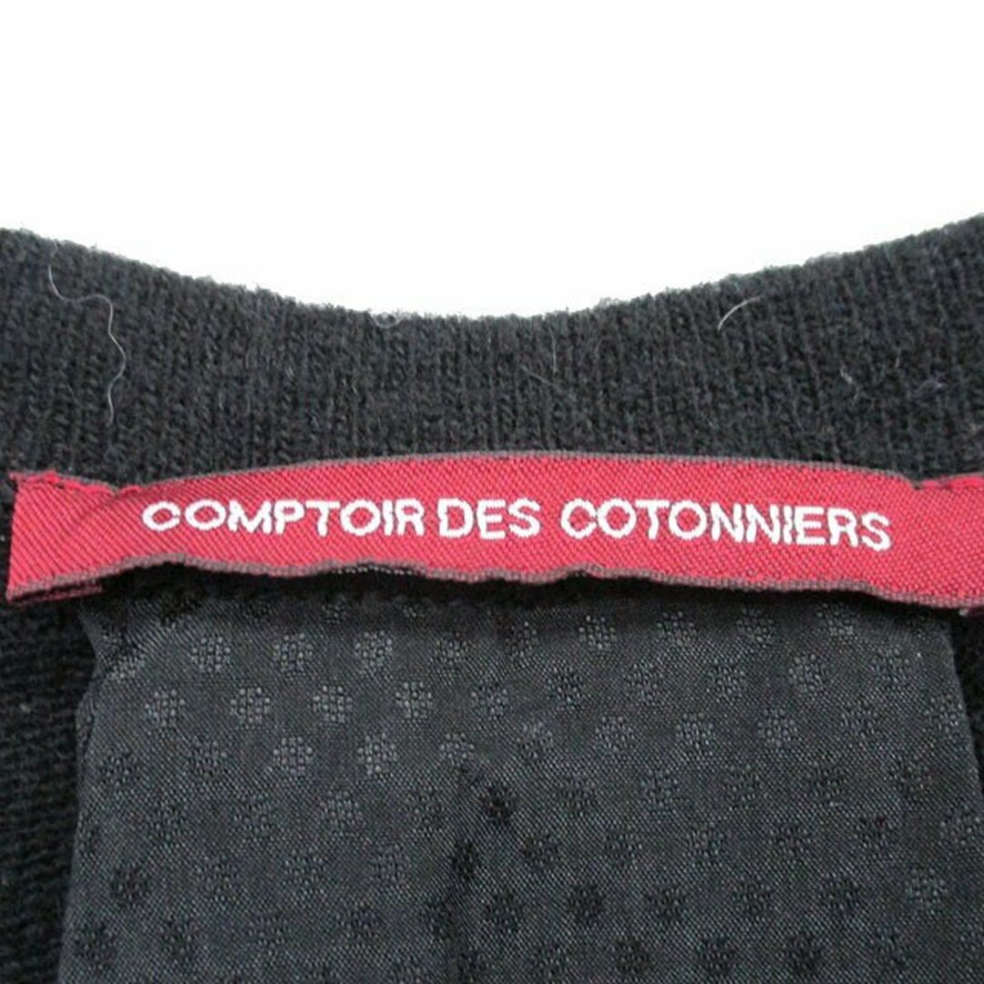 Comptoir des cotonniers(コントワーデコトニエ)のコントワーデコトニエ カーディガン ニット 長袖 Vネック ビジューボタン レディースのトップス(カーディガン)の商品写真