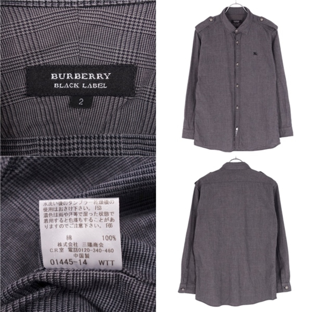 BURBERRY BLACK LABEL - 美品 バーバリー ブラックレーベル BURBERRY