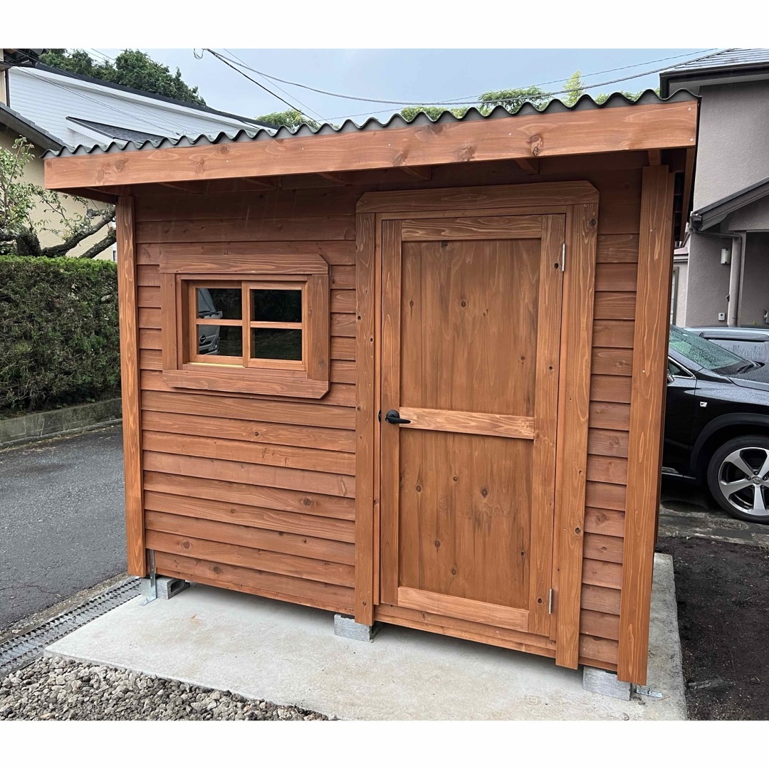 KETER ケター 金属 OAKLAND 754 Outdoor Shed オークランド754 （ 物置 収納庫 大型 おしゃれ 小屋 自転 - 3