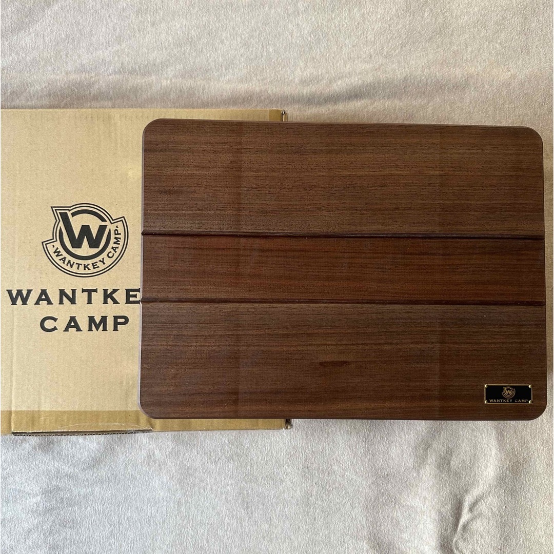 新品 WANTKEY CAMP BOXTOP25 FW ウォールナット テーブル - www