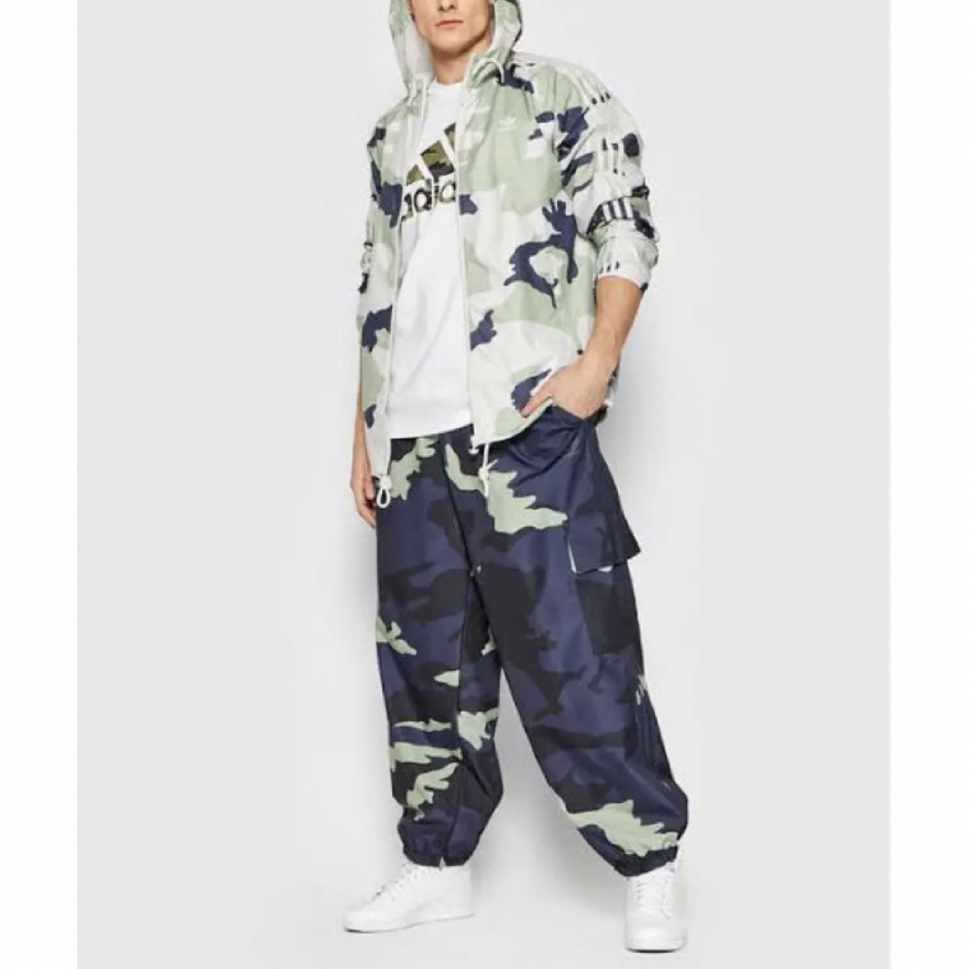 送料無料 新品 adidas ORIGINALS CAMO ナイロンパンツ M