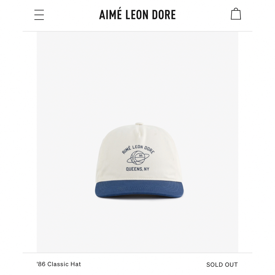 Aime Leon dore '86 Classic Hat Cap