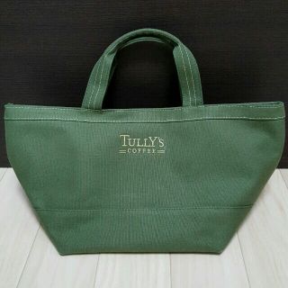 タリーズコーヒー(TULLY'S COFFEE)のタリーズ　TULLY'S　トートバッグ(カーキ)(トートバッグ)