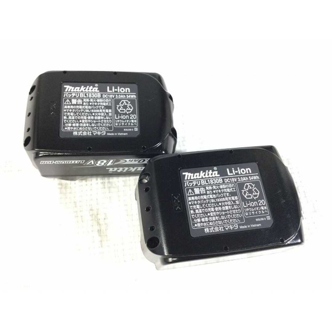 ☆未使用品☆ makita マキタ 18V 充電式インパクトドライバ TD149DRFXB 黒/ブラック バッテリー2個(3.0Ah) 充電器 ケース付き 76154