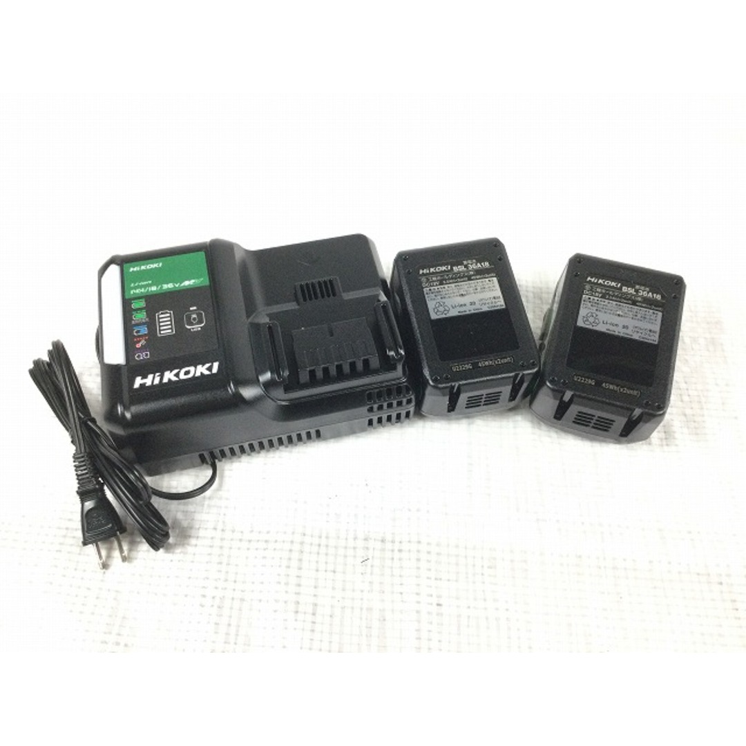 工具☆未使用品☆ HIKOKI ハイコーキ 18V コードレスインパクトドライバ WH18DC 2XPR フレアレッド バッテリ2個 充電器 ケース付き 76218