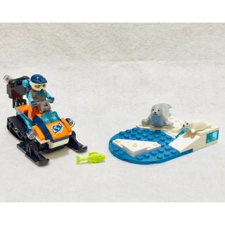 レゴ(Lego)の【LEGO】  レゴシティ　北極探検 スノーモービル 60376(積み木/ブロック)