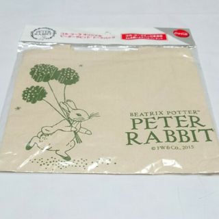 ピーターラビット(PETER RABBIT（TM）)のコカ・コーラ オリジナル ピーターラビット トートバック(緑)(ノベルティグッズ)