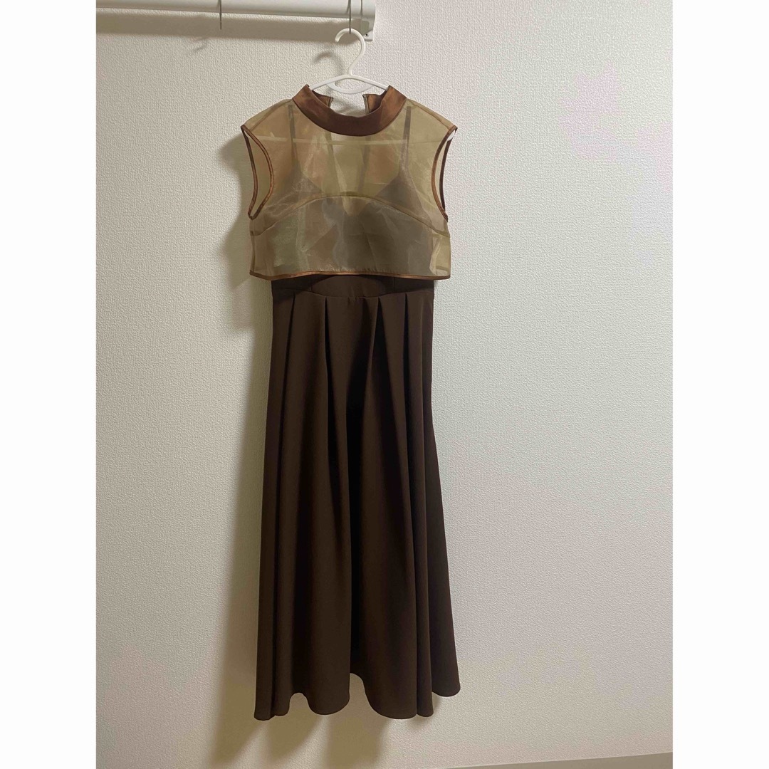 LAYERED CAMI FLARE DRESS ameri vintage
