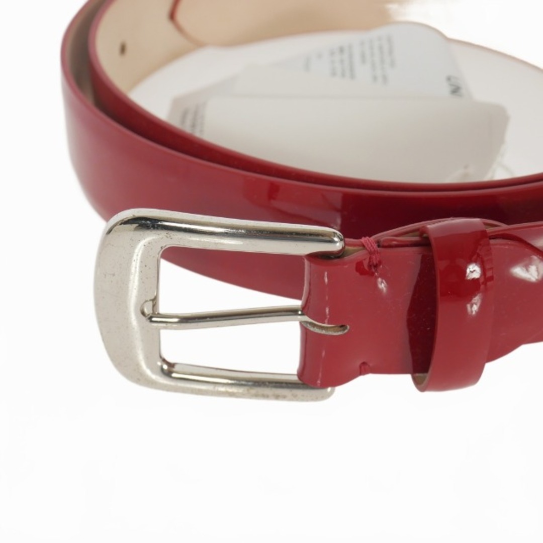 メゾンマルジェラ Red Leather Belt レザー ベルト 赤 レッド