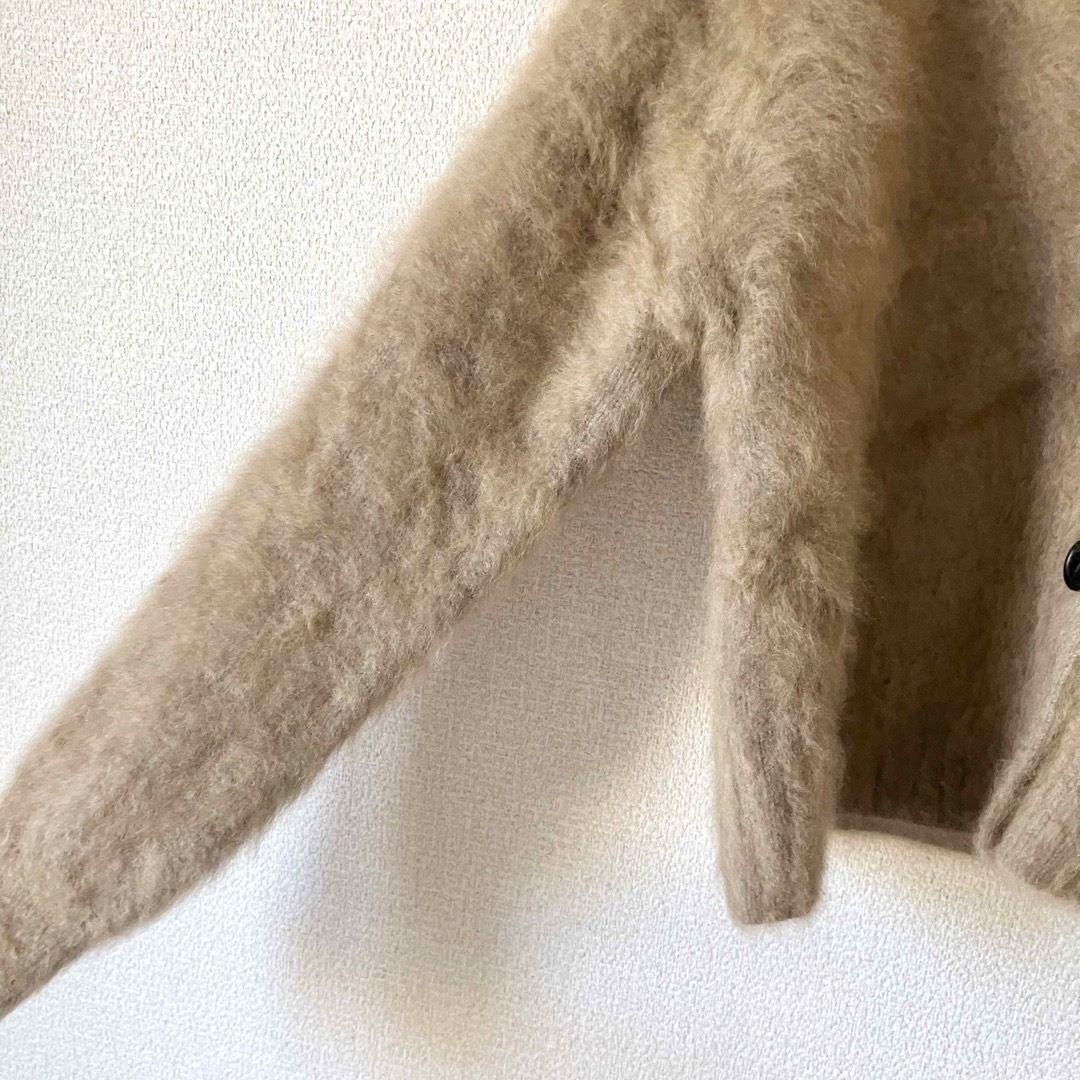 THE SHINZONE RACOON CARDIGAN F BEIGE | taxclinic13.org