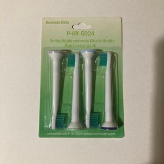 フィリップス ソニッケアー 互換品 替えブラシ 4本入り P-HX-6024(電動歯ブラシ)