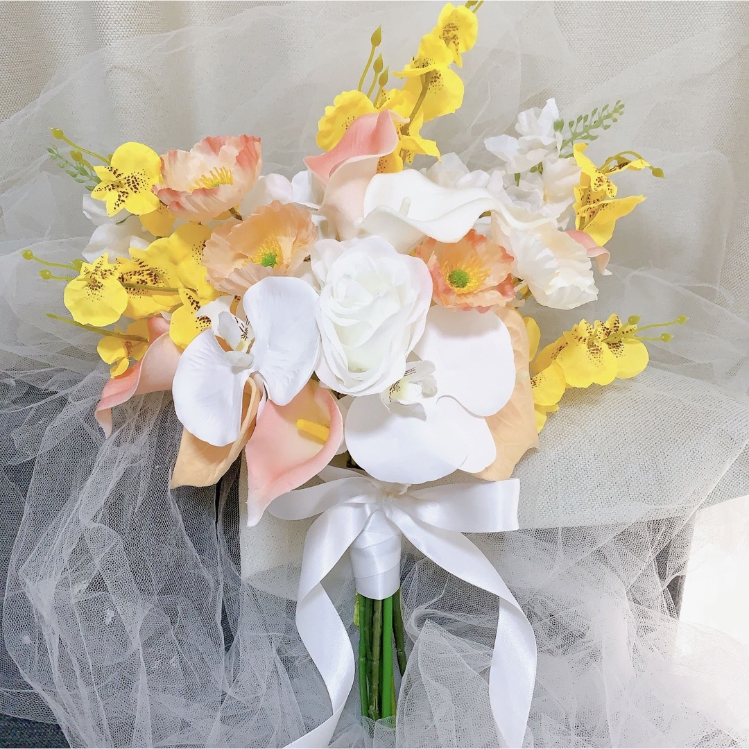 ai様専用 受注製作 No.151 クラッチブーケ 結婚式 前撮り 胡蝶蘭 ai様専用 受注製作 No.151 クラッチブーケ 結婚式 前撮り 胡蝶蘭