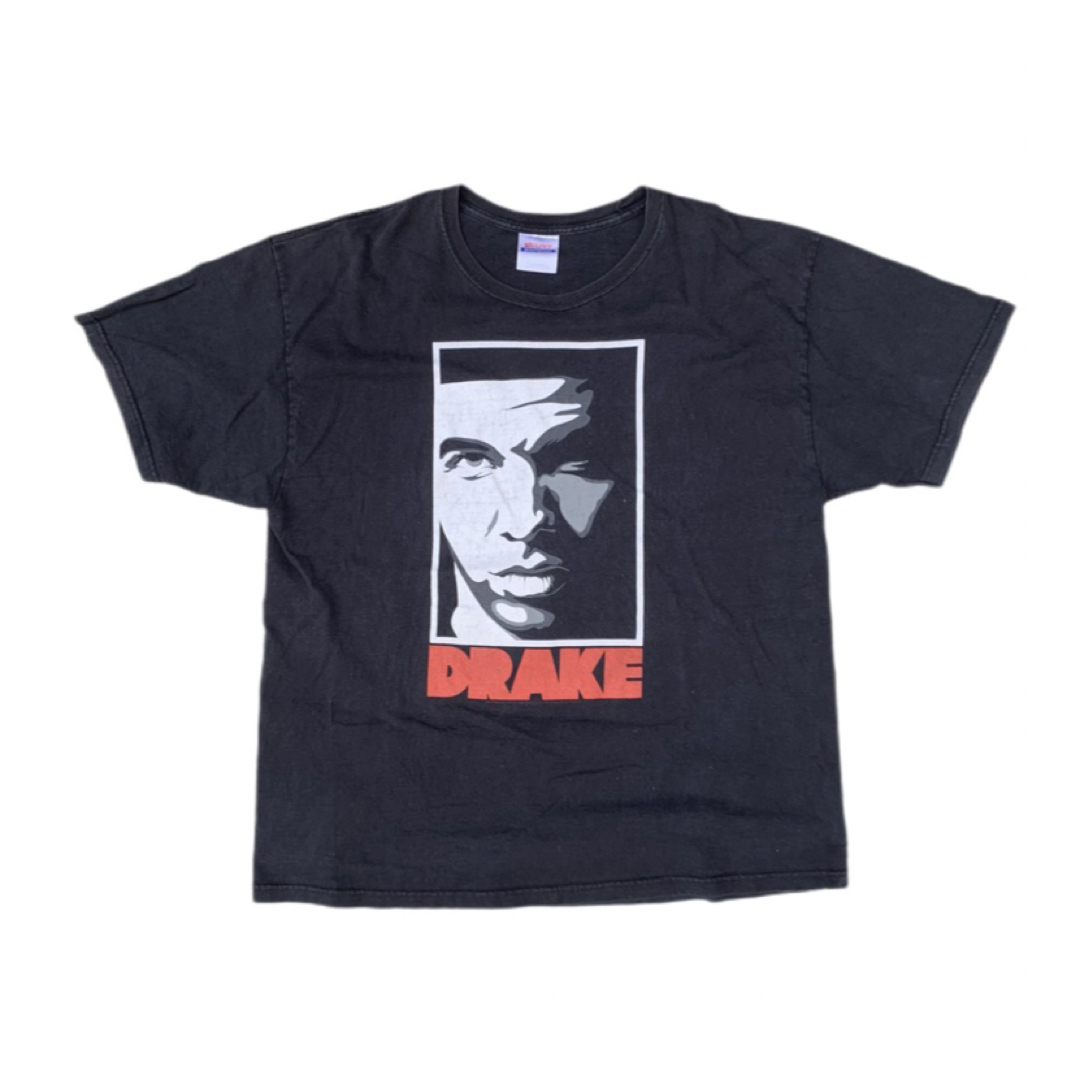 DRAKE フェイス プリント Tシャツ