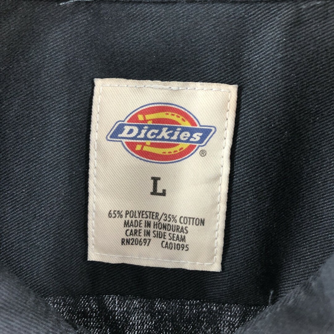Dickies(ディッキーズ)の古着 ディッキーズ Dickies 半袖 ワークシャツ メンズL /eaa360173 メンズのトップス(シャツ)の商品写真