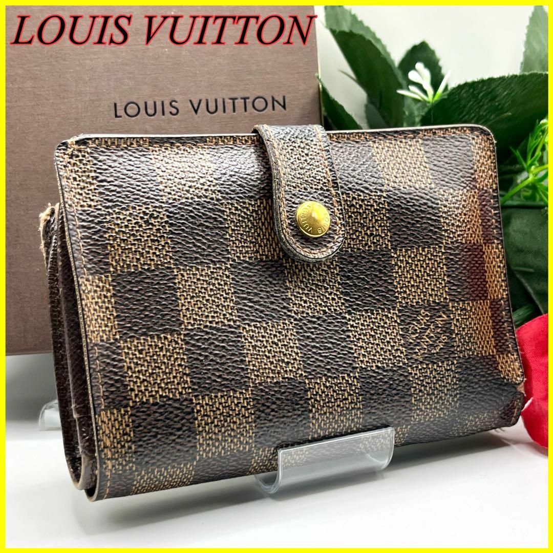 ダミエ　がま口財布　ヴィエノワ VUITTON ヴィトン　N61674