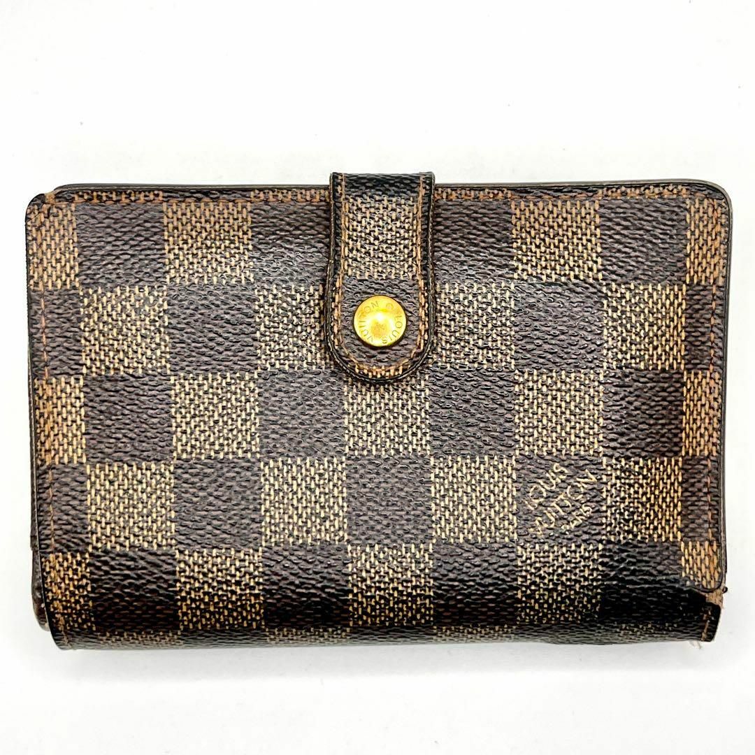 ダミエ　がま口財布　ヴィエノワ VUITTON ヴィトン　N61674