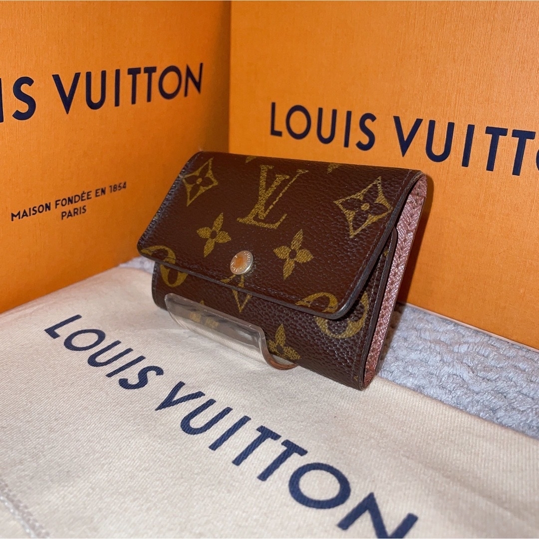 LOUIS VUITTON(ルイヴィトン)の【2点セット】 ルイヴィトン ミュルティクレ6 コンパクトジップ スハリ レディースのファッション小物(キーケース)の商品写真