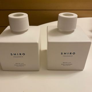 シロ(shiro)のshiro ルームフレグランス 空瓶 1個(アロマディフューザー)