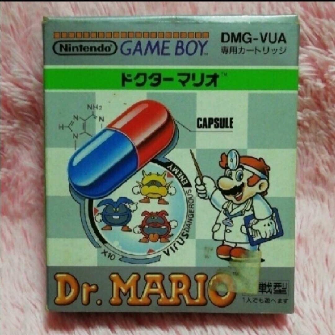 ゲームボーイ(ゲームボーイ)のDr.MARIO ゲームボーイ エンタメ/ホビーのゲームソフト/ゲーム機本体(携帯用ゲームソフト)の商品写真