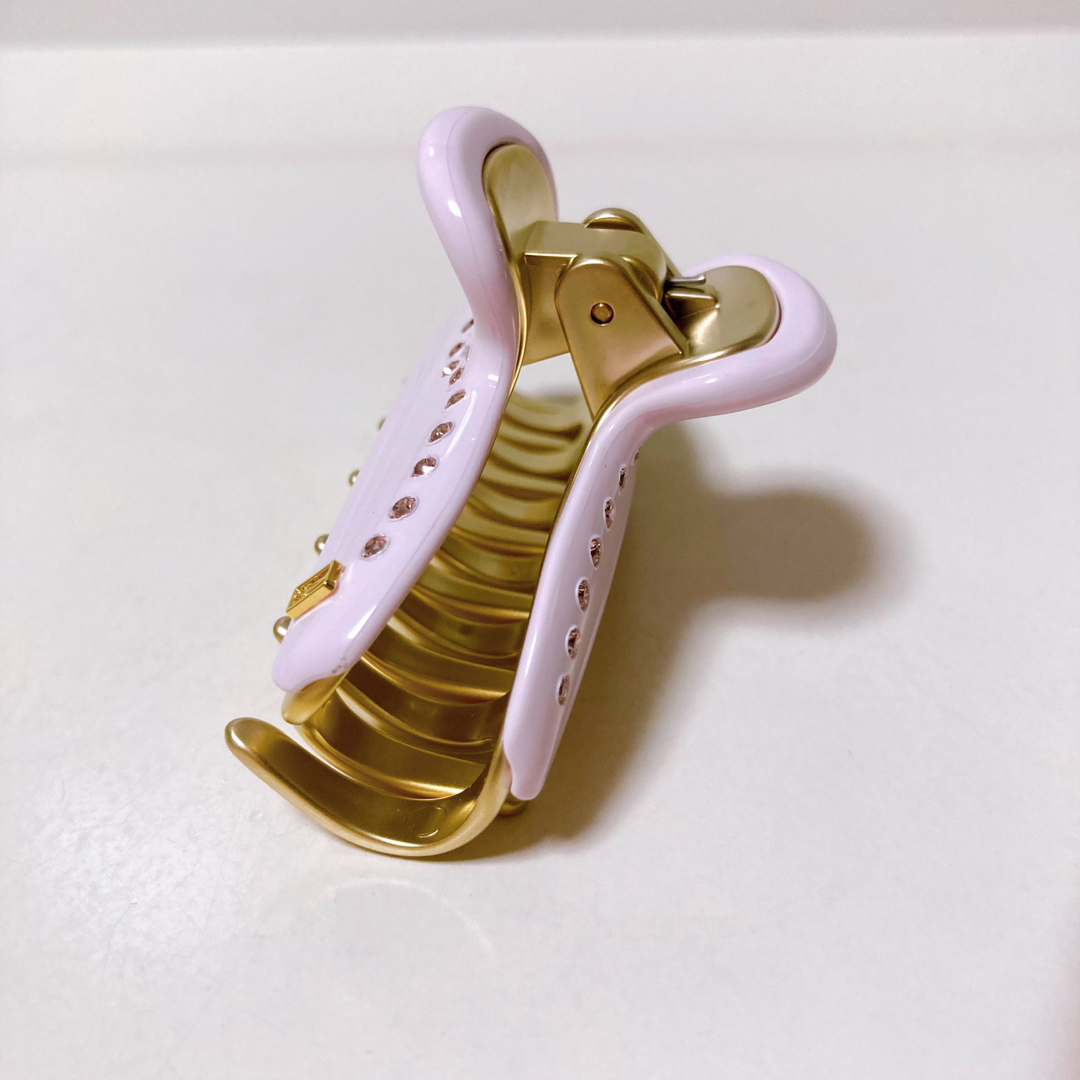 Alexandre de Paris ヘアクリップ ヴァンドーム ローズ ピンク-