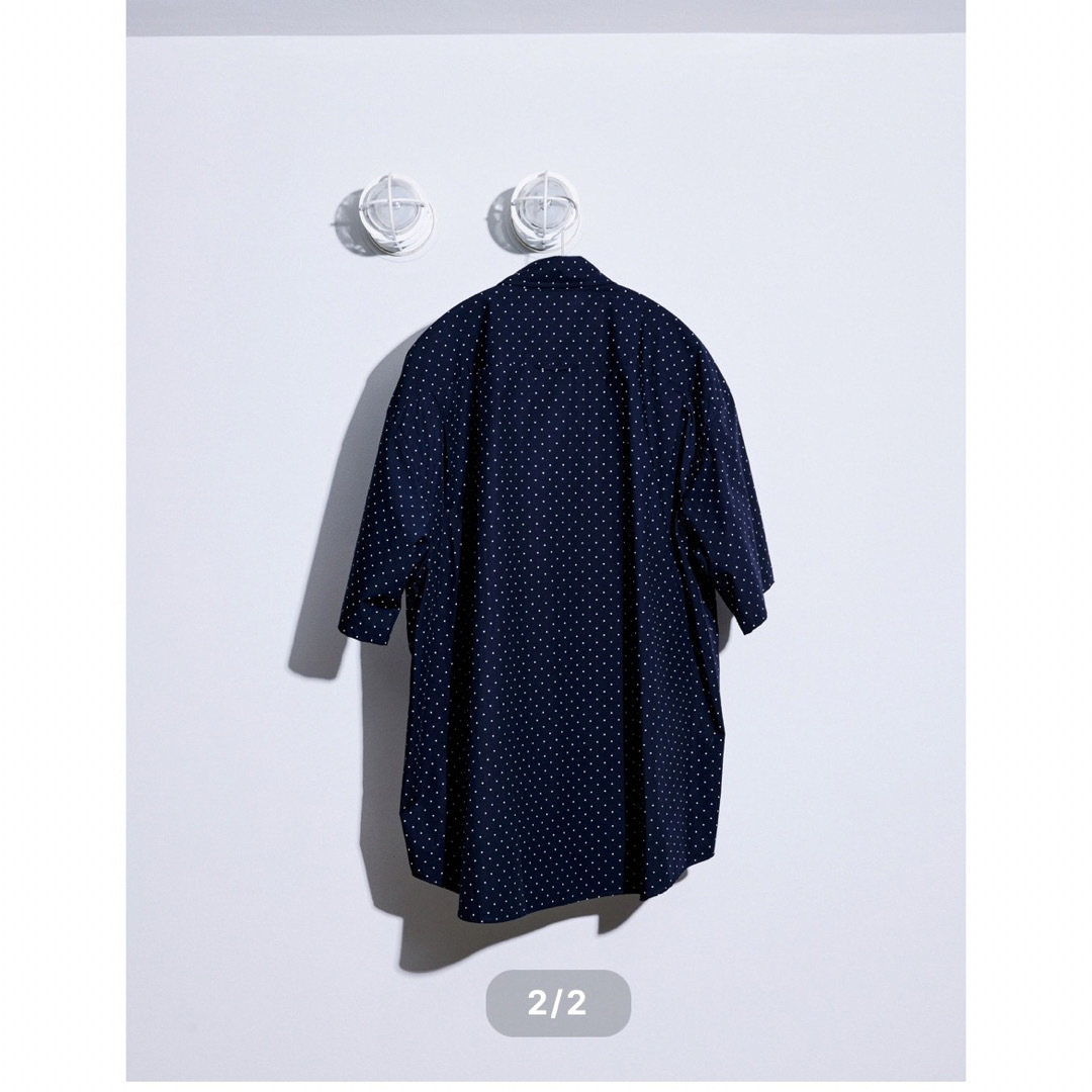 1LDK SELECT(ワンエルディーケーセレクト)のeveryone dot button-down sleeve shirt  メンズのトップス(シャツ)の商品写真