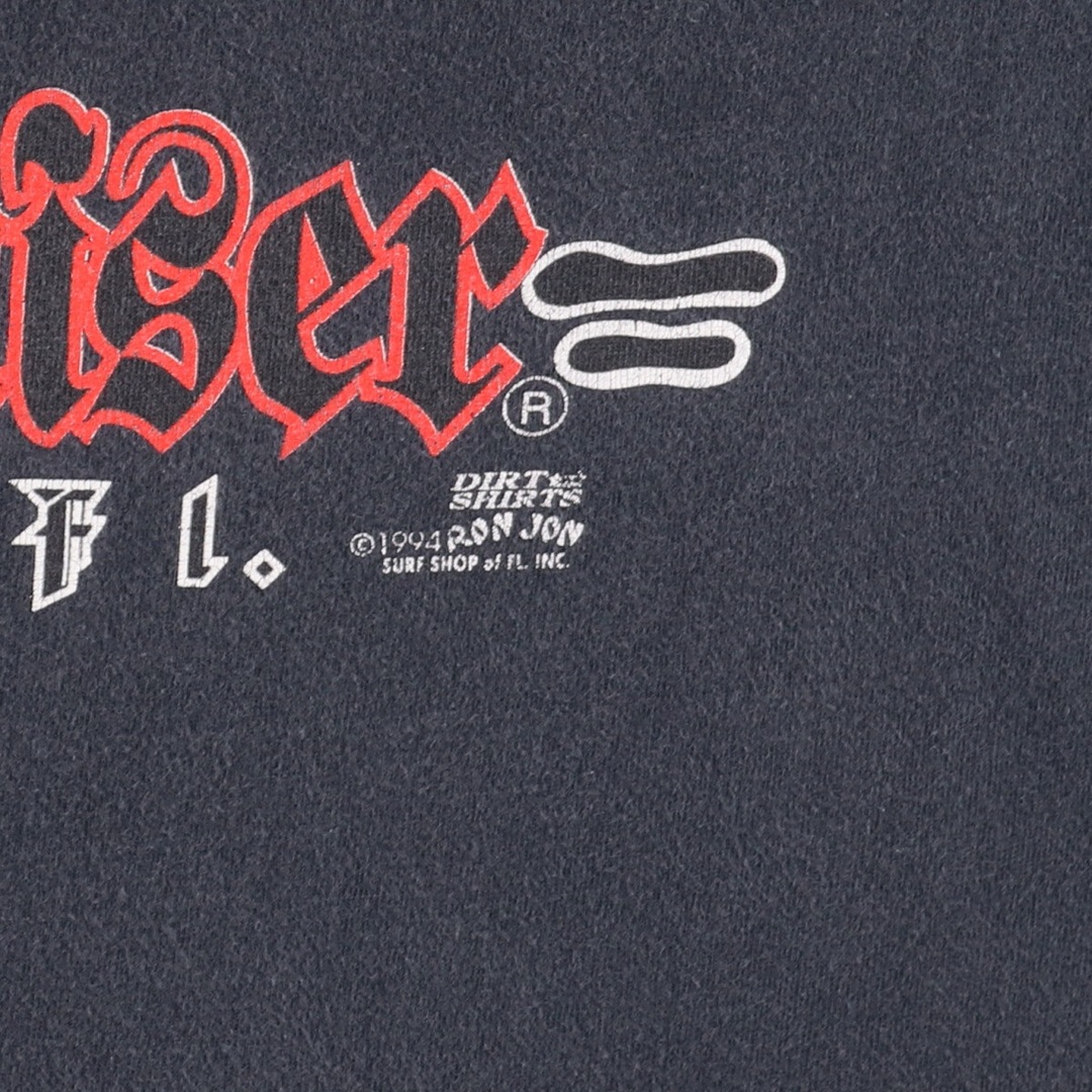 90年代 RONJON SURF T'S 両面プリント プリントTシャツ USA製 メンズL ヴィンテージ /eaa360828