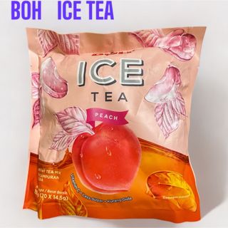 ボー(BOH)のBOH TEA ピーチアイスティー　マレーシア(茶)