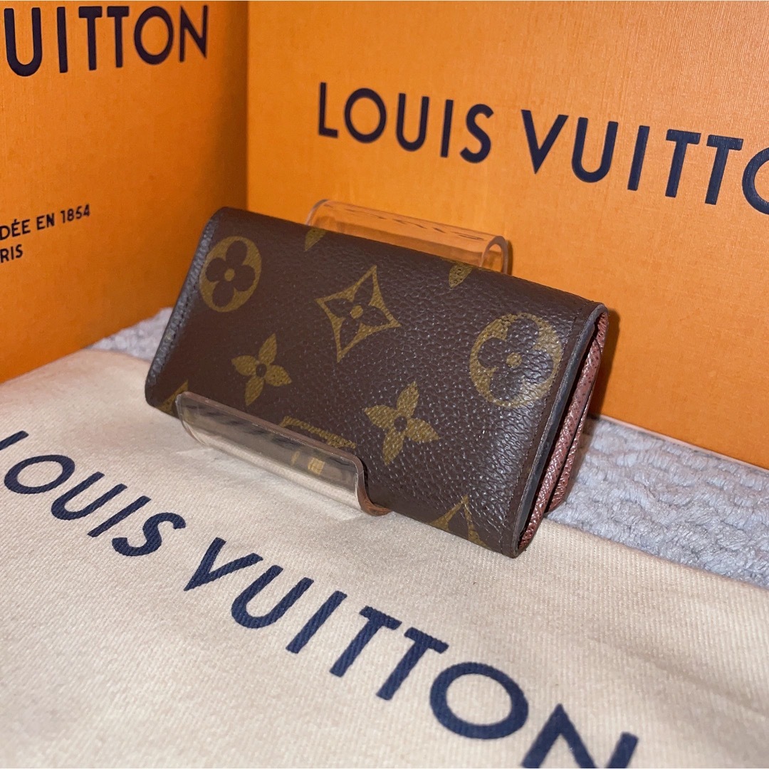 LOUIS VUITTON(ルイヴィトン)の【美品】ルイヴィトン ミュルティクレ モノグラム キーケース レディースのファッション小物(キーケース)の商品写真