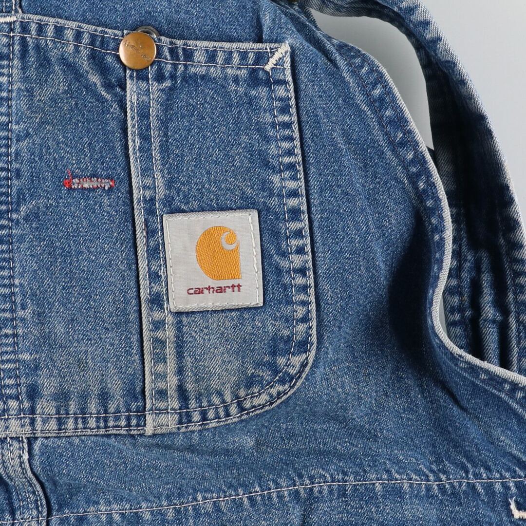 ビッグサイズ 80年代 カーハート Carhartt デニムオーバーオール USA製 メンズw41 ヴィンテージ /eaa359599