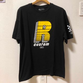 ベルシュカ(Bershka)のベルシュカ　黒に黄色柄　Tシャツ(Tシャツ/カットソー(半袖/袖なし))