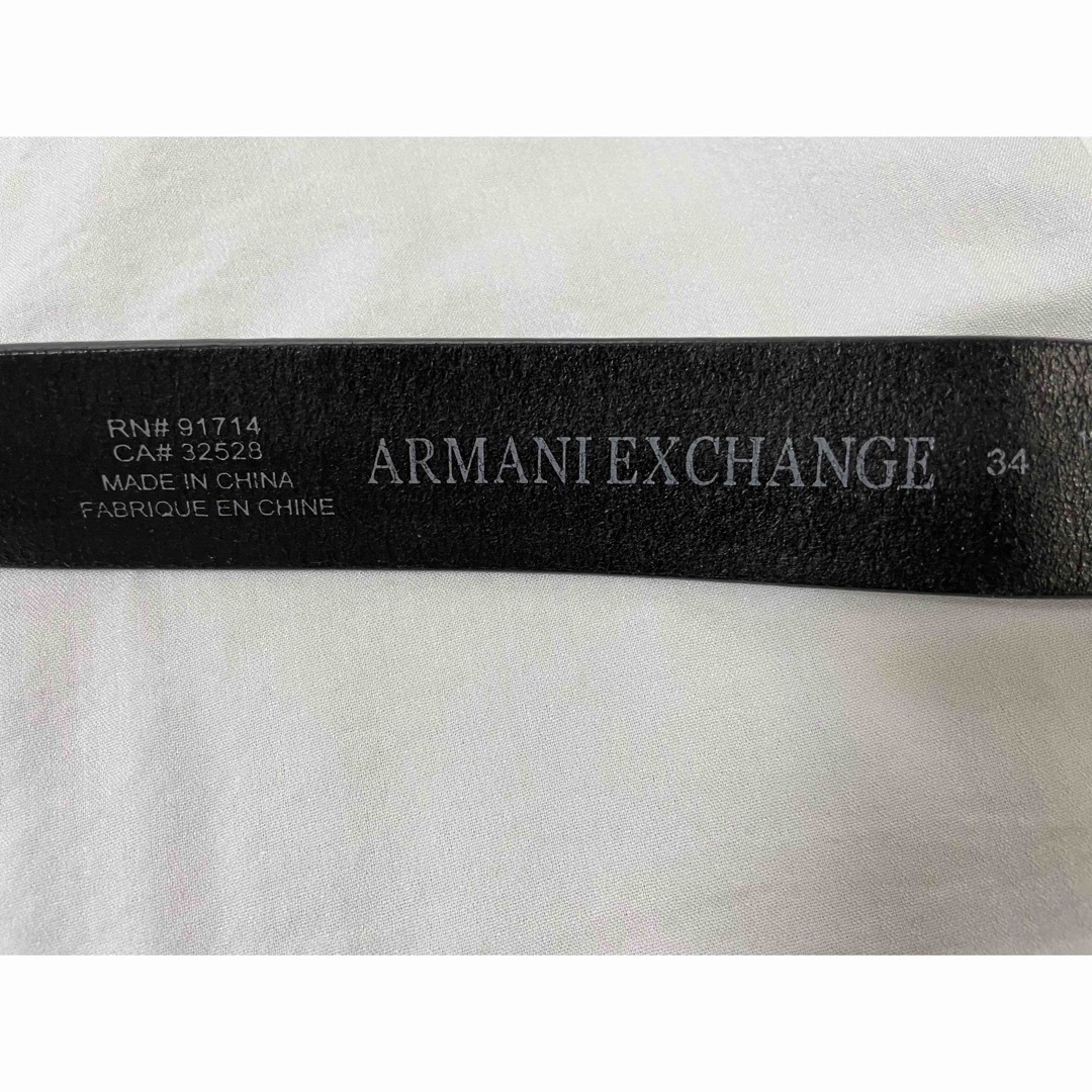 ARMANI EXCHANGE(アルマーニエクスチェンジ)の【やまん様】ARMANI EXCHANGE 本革ベルト 34インチ メンズのファッション小物(ベルト)の商品写真