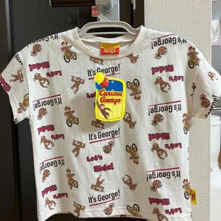 シマムラ(しまむら)の★新品　未使用　おさるのジョージ❣️子供用　半袖でＴシャツ　サイズ１１０(Tシャツ/カットソー)