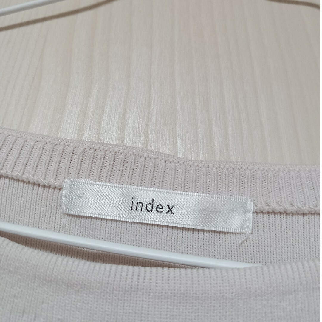 INDEX(インデックス)のINDEX　トップス レディースのトップス(ニット/セーター)の商品写真