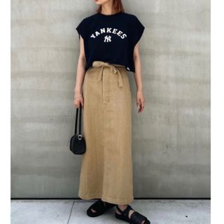 マウジー(moussy)のMOUSSY M_ エムアンダーバー OGC HW スカート 新品(ロングスカート)