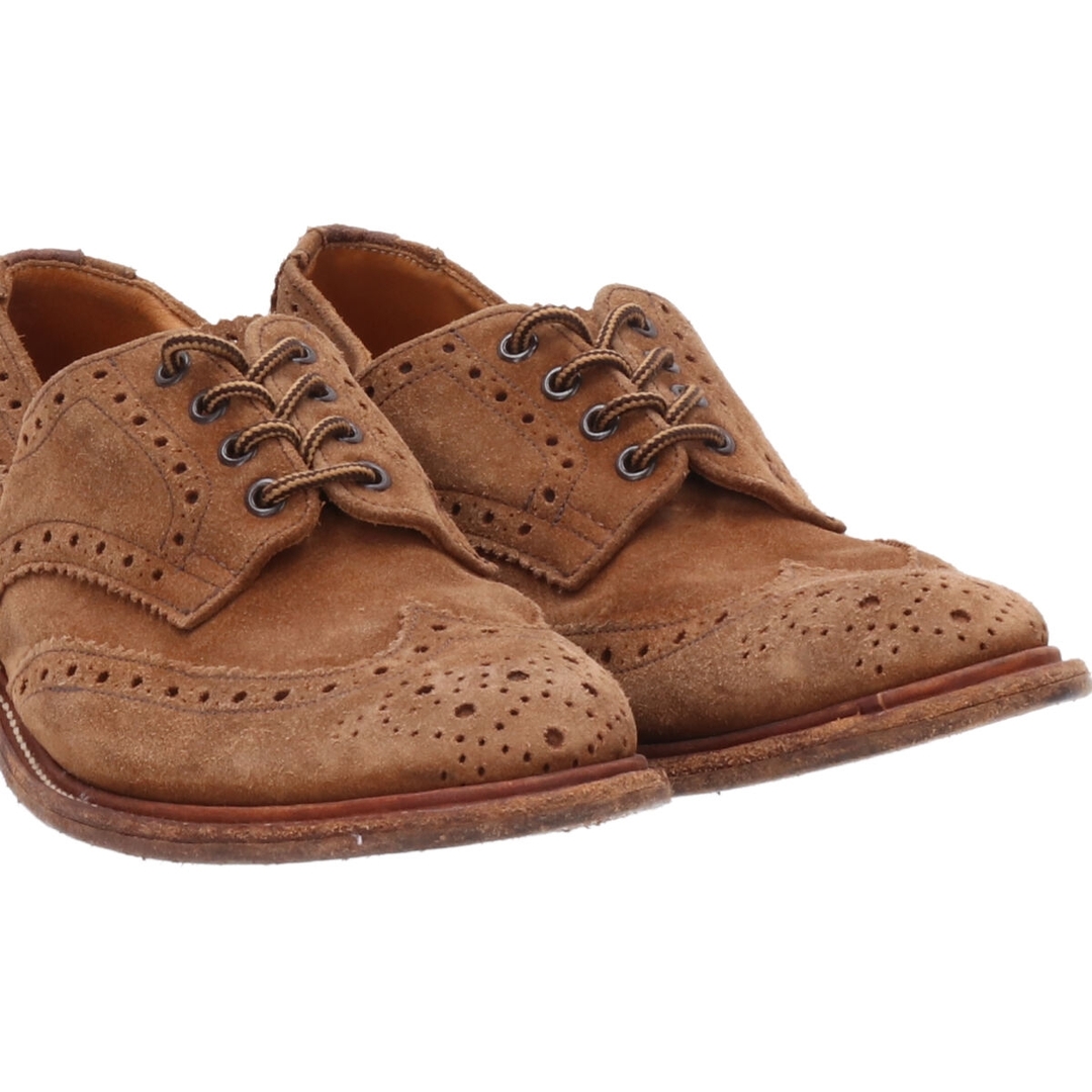 Trickers(トリッカーズ)の古着 トリッカーズ Tricker's ウイングチップシューズ 英国製 UK7.5 メンズ26.0cm /saa009819 メンズの靴/シューズ(ドレス/ビジネス)の商品写真