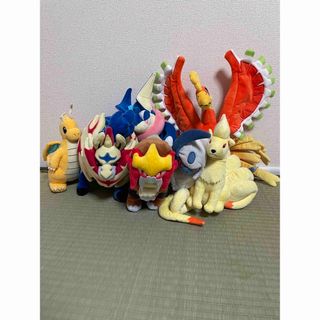 ポケモン(ポケモン)のポケットモンスター　ぬいぐるみ　まとめ売り7点　ポケモンセンター限定(ぬいぐるみ)