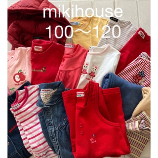 ミキハウス(mikihouse)のお買い得‼︎ミキハウス　100 110 120 まとめ売り　女の子(Tシャツ/カットソー)
