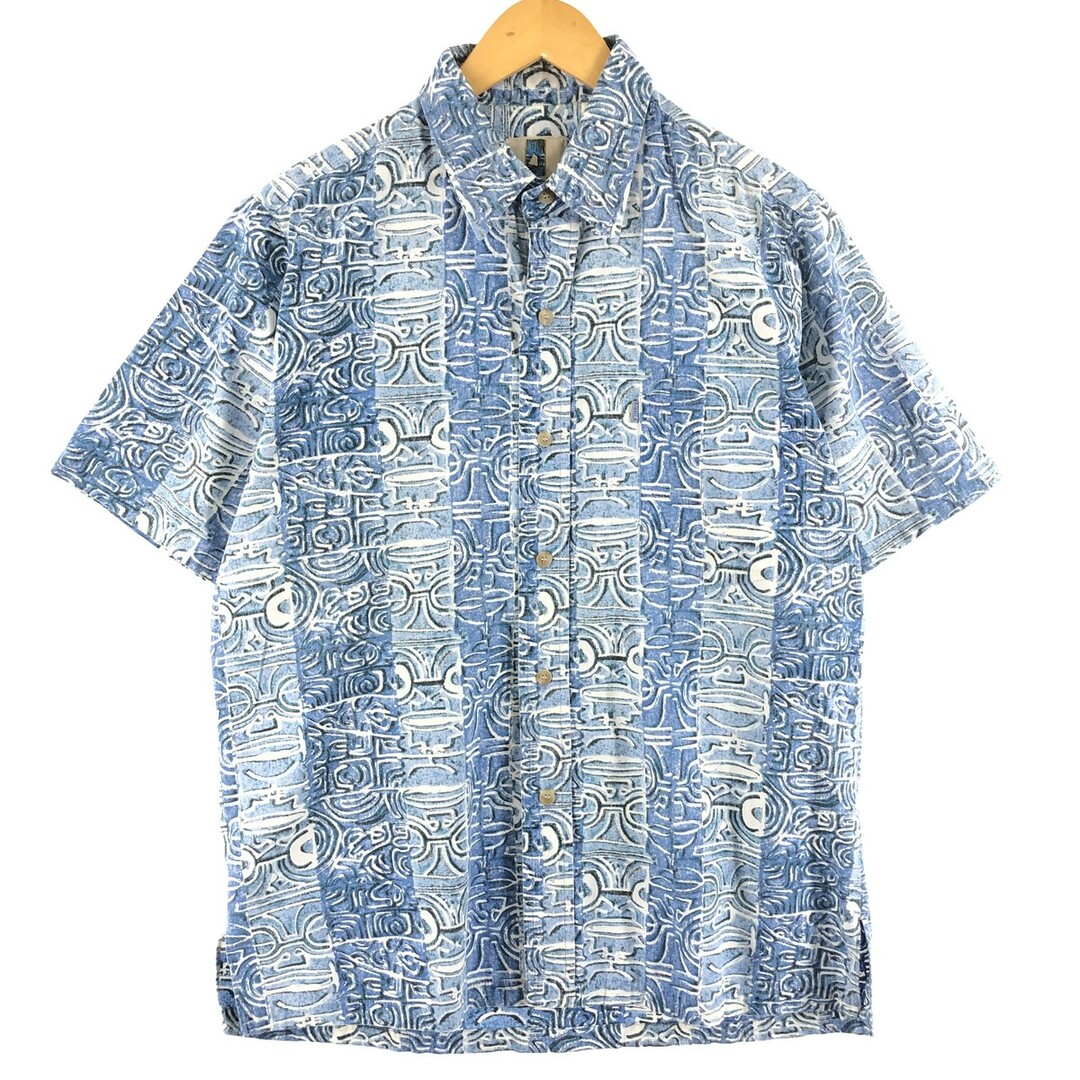 90年代 KAHALA 総柄 ハワイアンアロハシャツ ハワイ製 メンズM ヴィンテージ /eaa359608