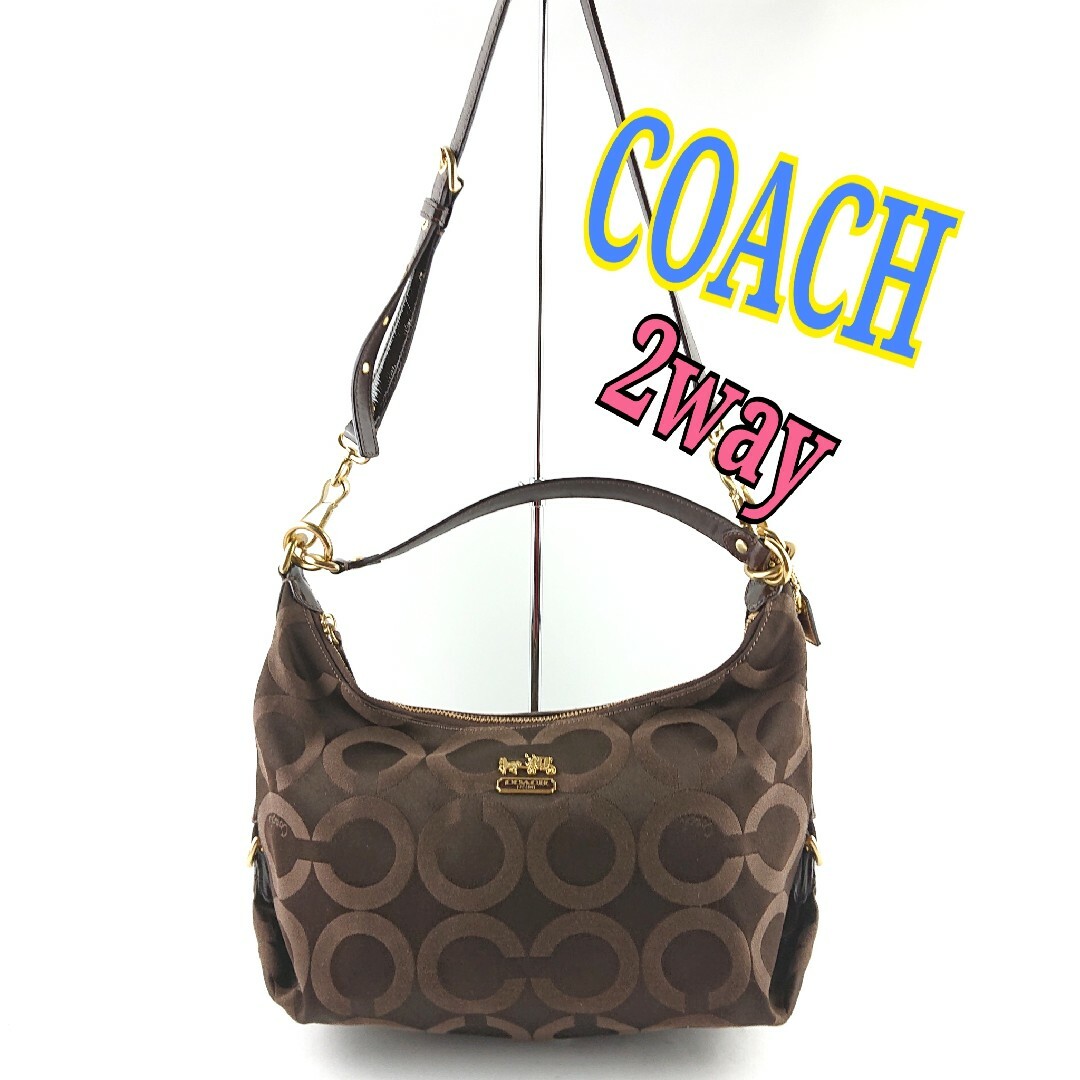 COACH - COACH コーチ ショルダーバックの通販 by ブルースカイ ...