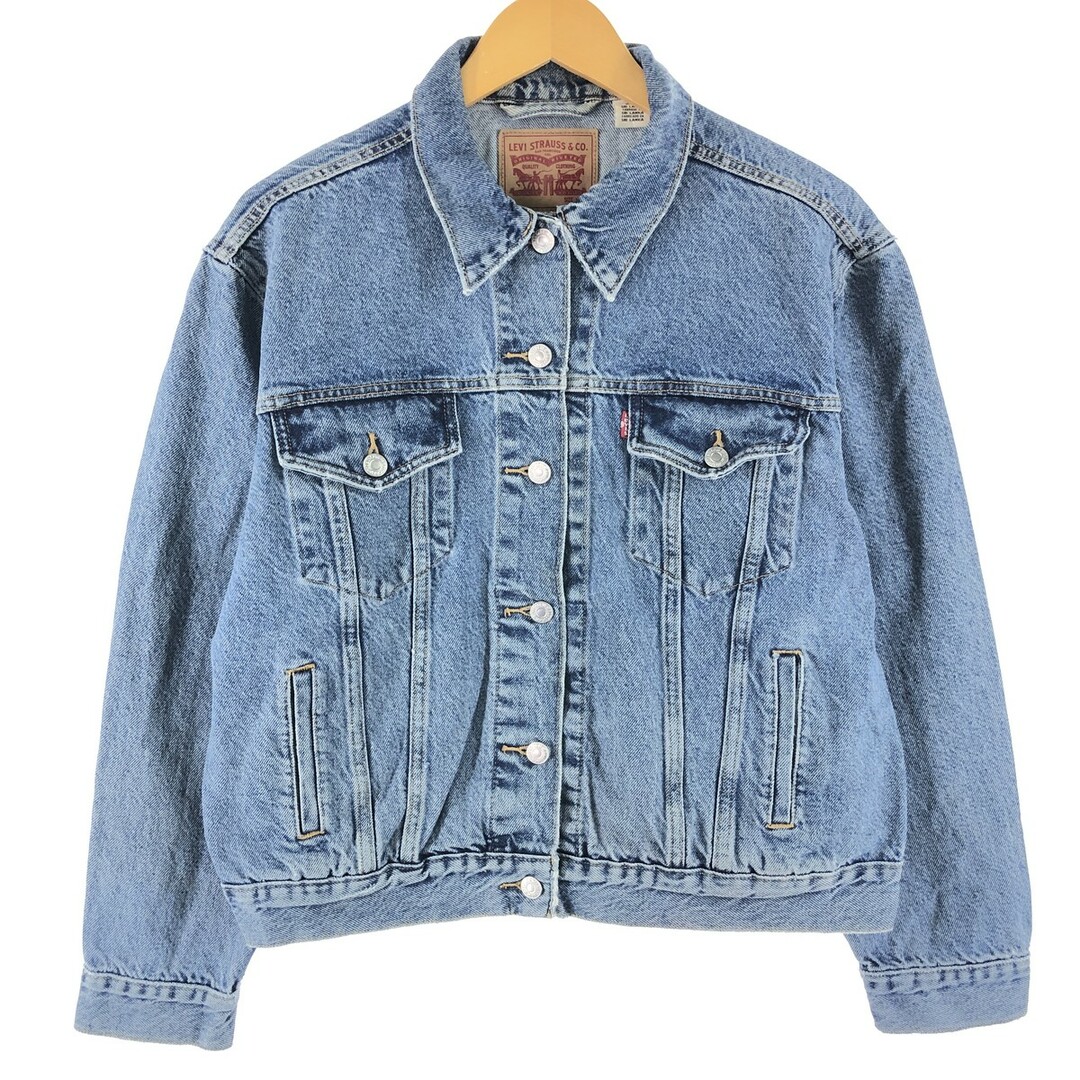 リーバイス Levi's 76581-0214 デニムジャケット Gジャン レディースXL /eaa36090639sの古着リーバイスLevi